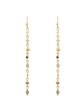 Glass Chain Drop Earrings