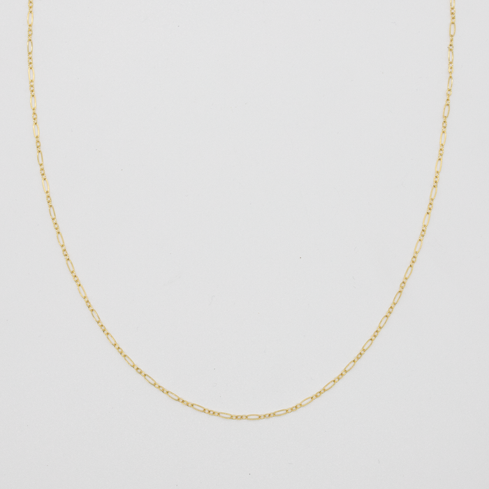 Gold Dot and Dash Necklace Chain