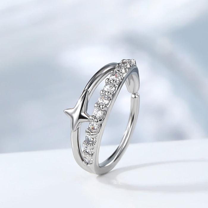 double unique nose ring