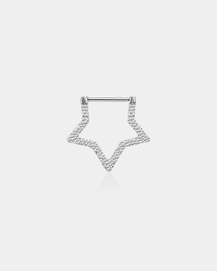 oufer star clicker septum ring