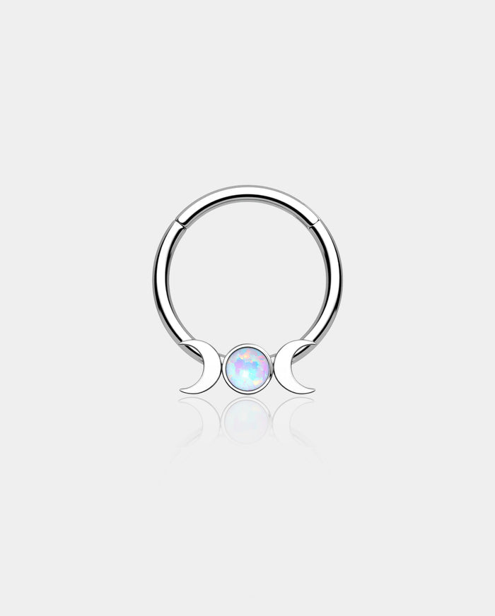 Hinged Moon Segment Septum Ring