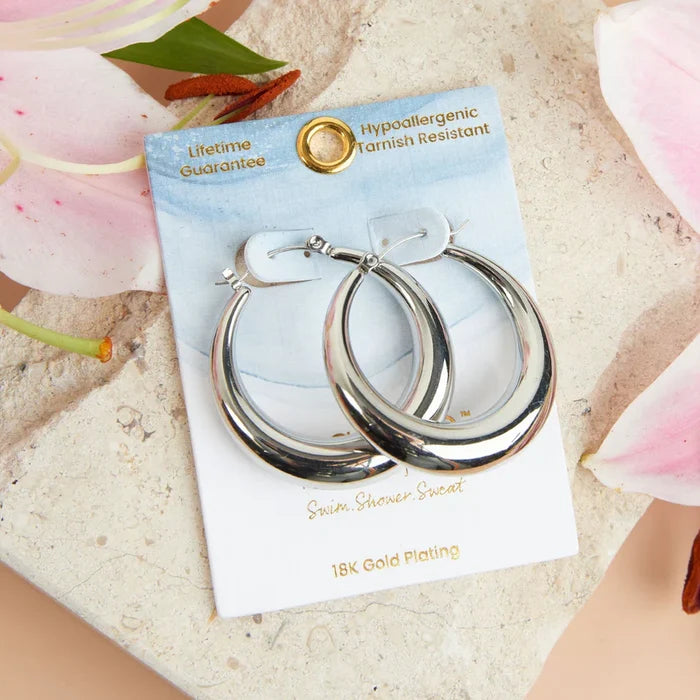 Hoop earrings