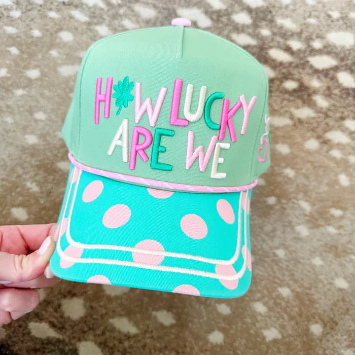 How Lucky Are We Trucker Hat
