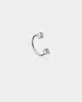 half hoop nose ring