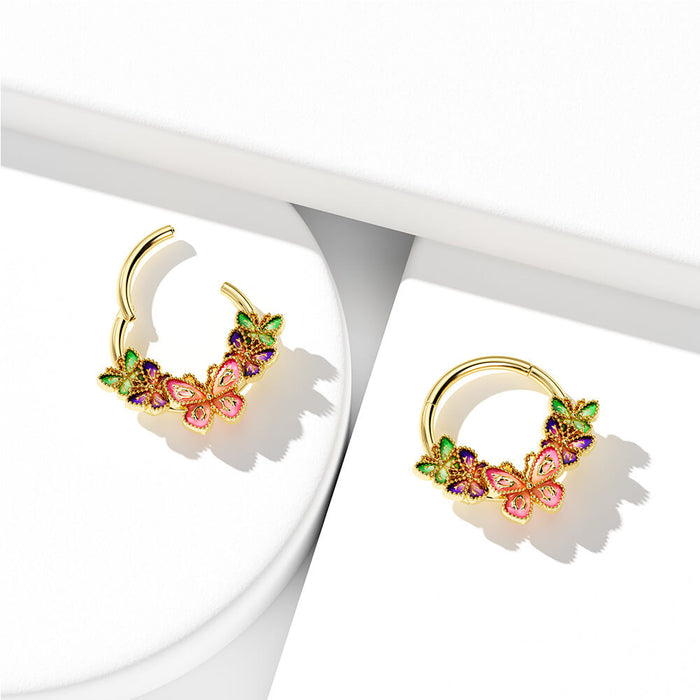 oufer butterfly septum ring