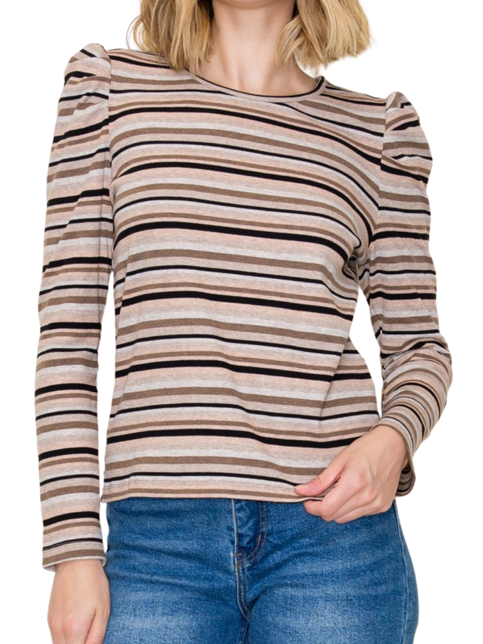 Jenny's Striped Top*FINAL SALE*