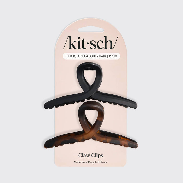 Large Loop Claw Clips 2pc