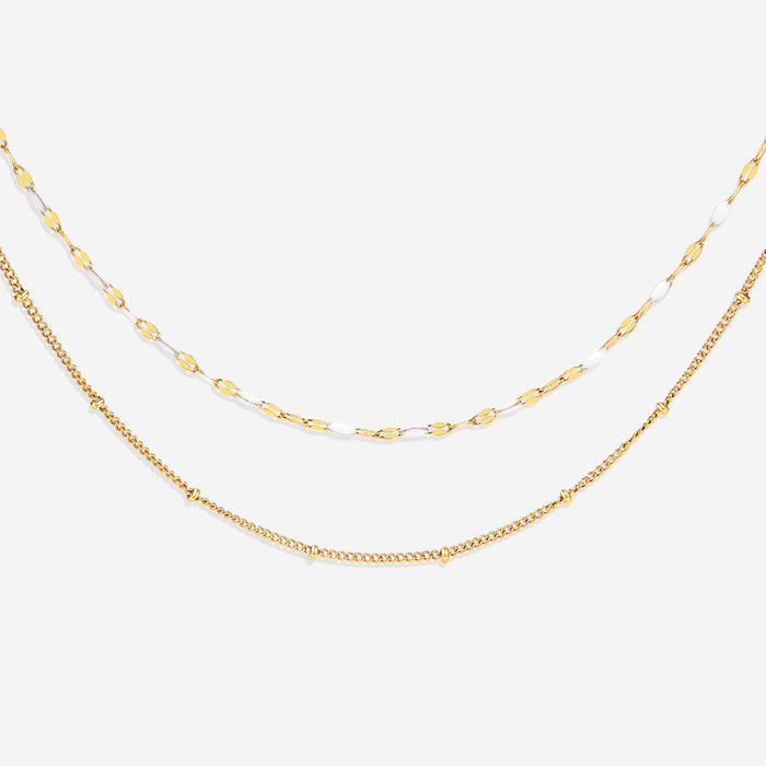 Layered Beaded Choker