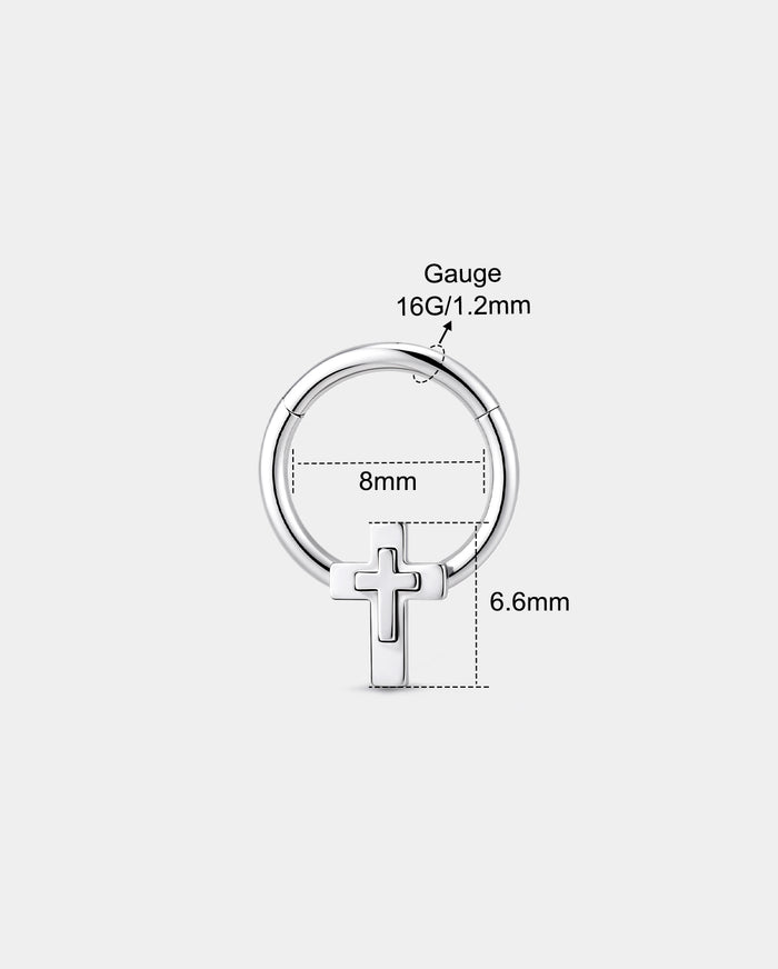 Layered Double Cross Segment Septum Ring