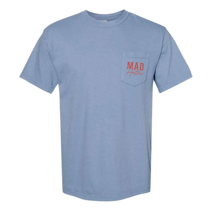 Mad Hatter Raised Rowdy Graphic Tee for Men