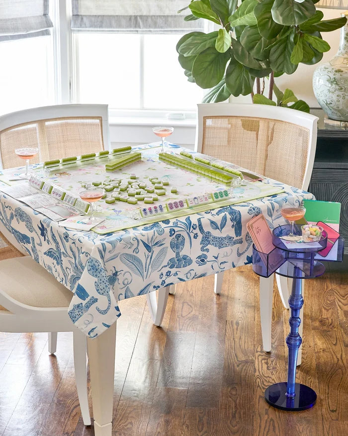 Mahjong Instructional Playing Tablecloth