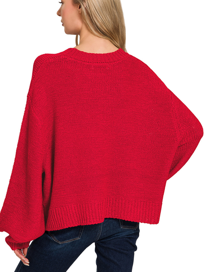 Make A Statement Sweater*Final Sale