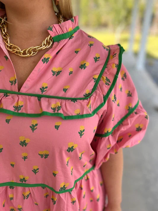 Marigold Fields Dress *Final Sale