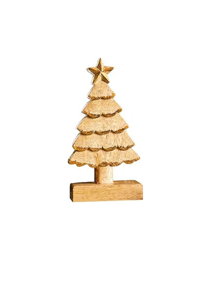 Mary Square Wooden Angel*Final Sale