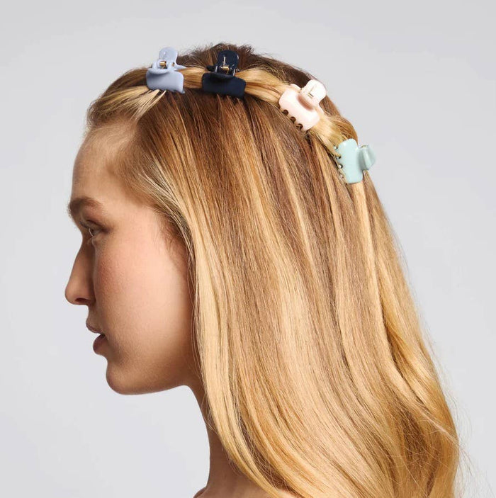 Mini Hair Clips 8pc a
