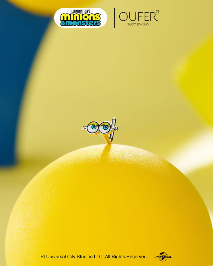 MINIONS × OUFER Eye Series 3PCS Nose Stud Set