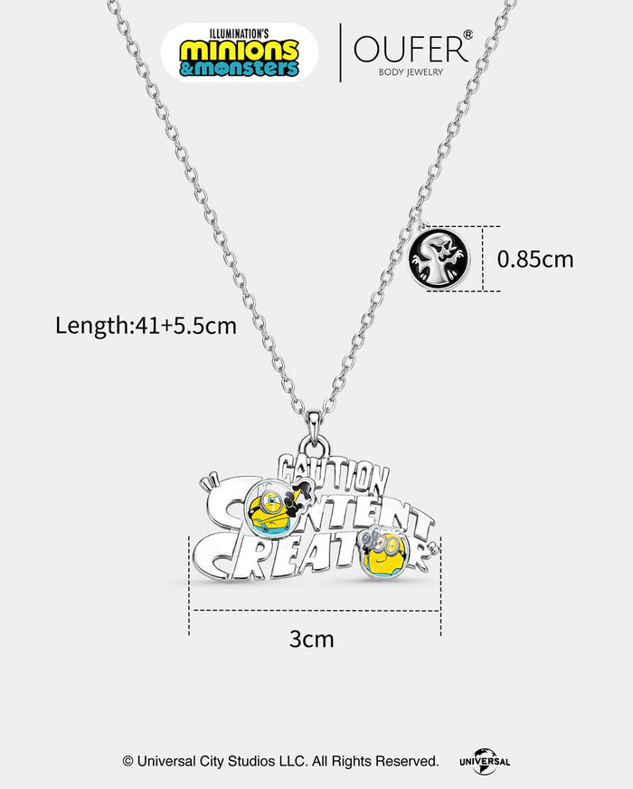 MINIONS × OUFER James & Henry Content Creator Necklace