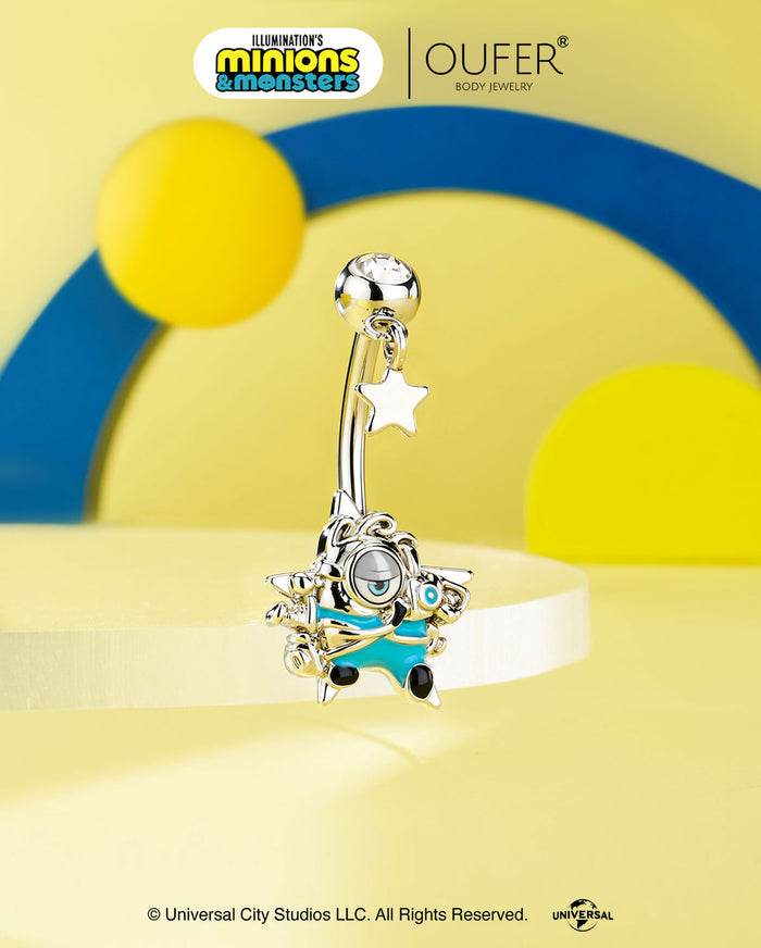 MINIONS × OUFER James & Star Dangle Belly Ring