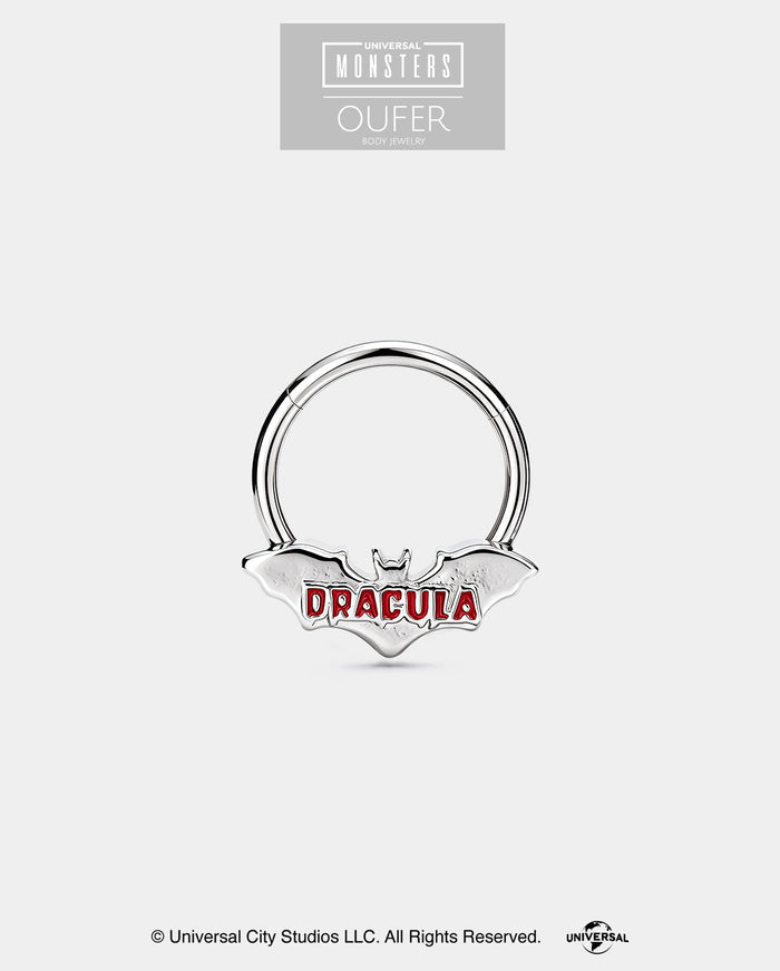 DRACULA Sliver Bat Septum Ring