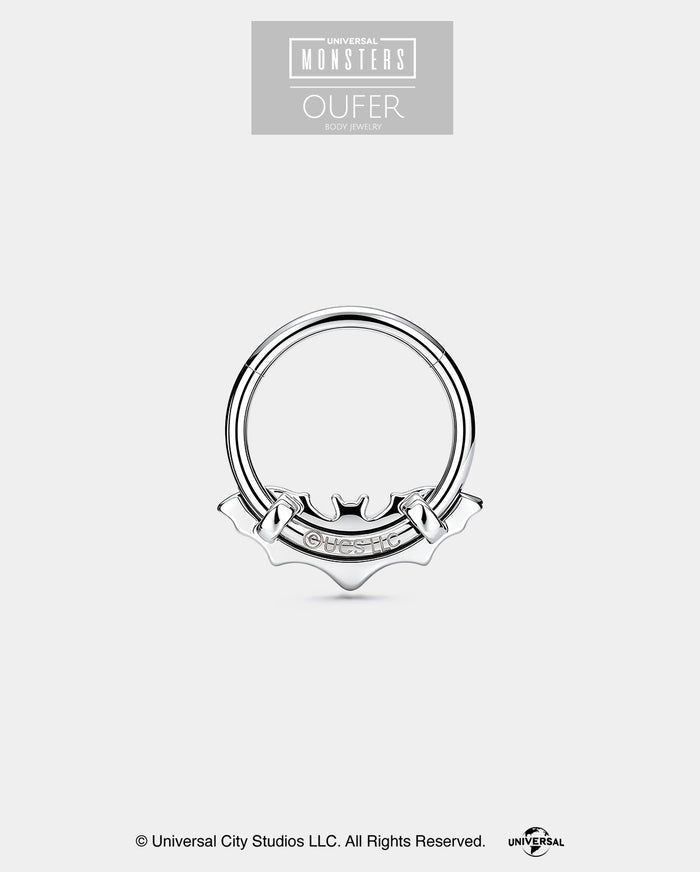 MONSTER × OUFER DRACULA Sliver Bat Septum Ring