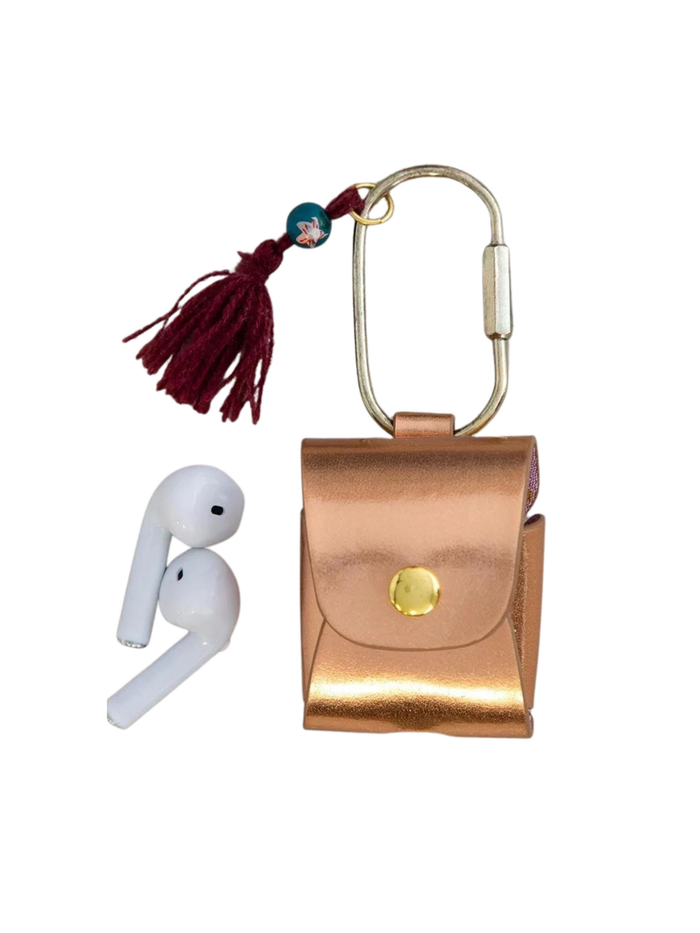 Natural Life Air Pod Case Key Chain*Final Sale