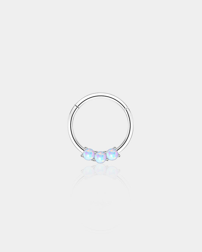 opal septum ring