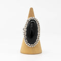 Obsidian Oval - Size 7