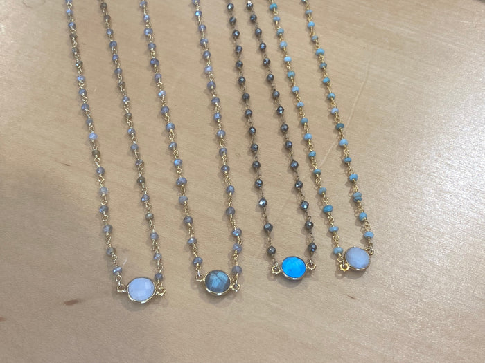 OG Pyrite and Turquoise