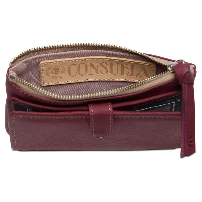 Plum Slim Wallet