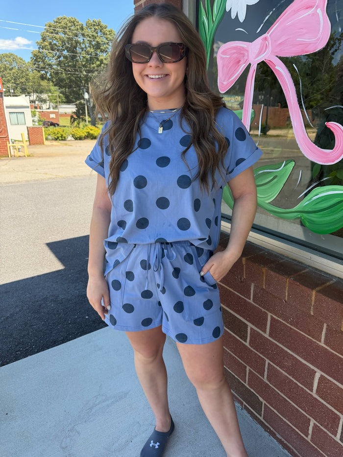 Polka Dot Short Set