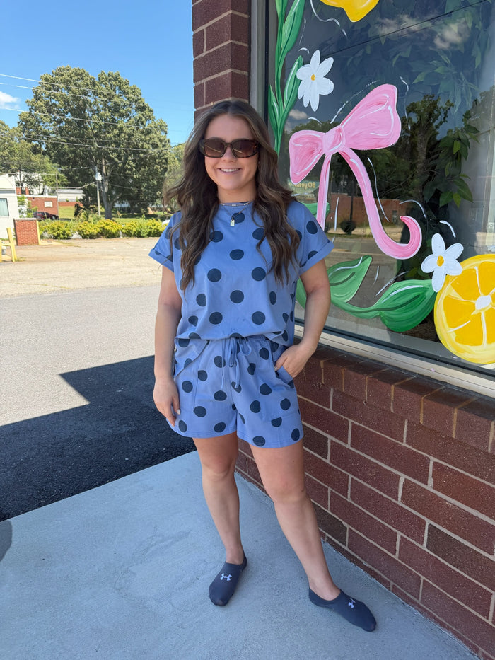 Polka Dot Short Set