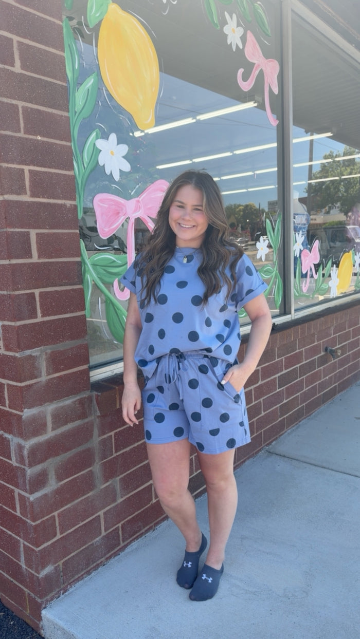 Polka Dot Short Set