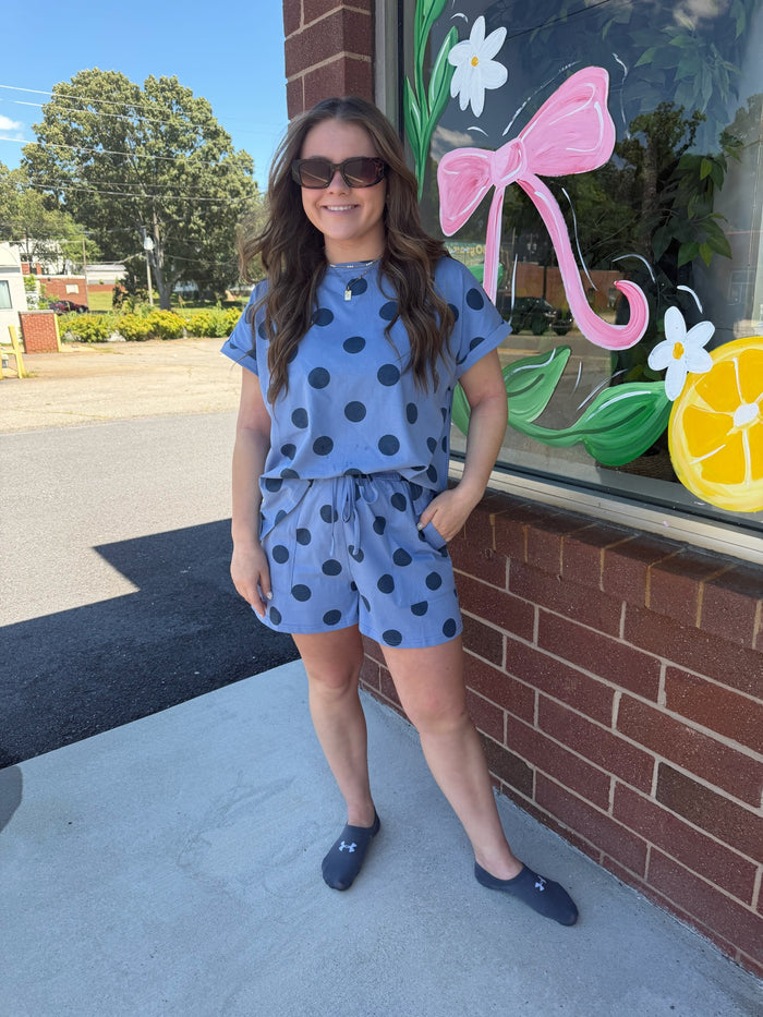 Polka Dot Short Set