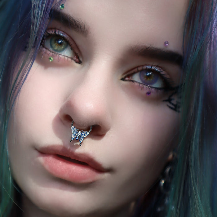 Rainforest Butterfly Septum Rings