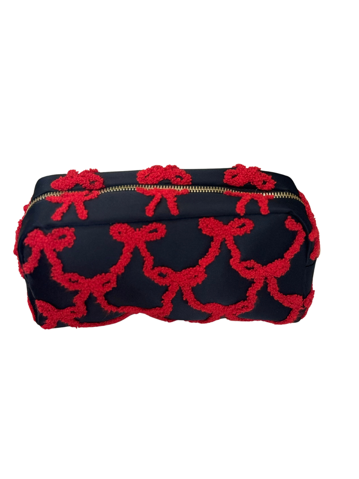 Red Bows Cosmetic Case