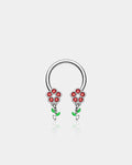 oufer flower septum ring