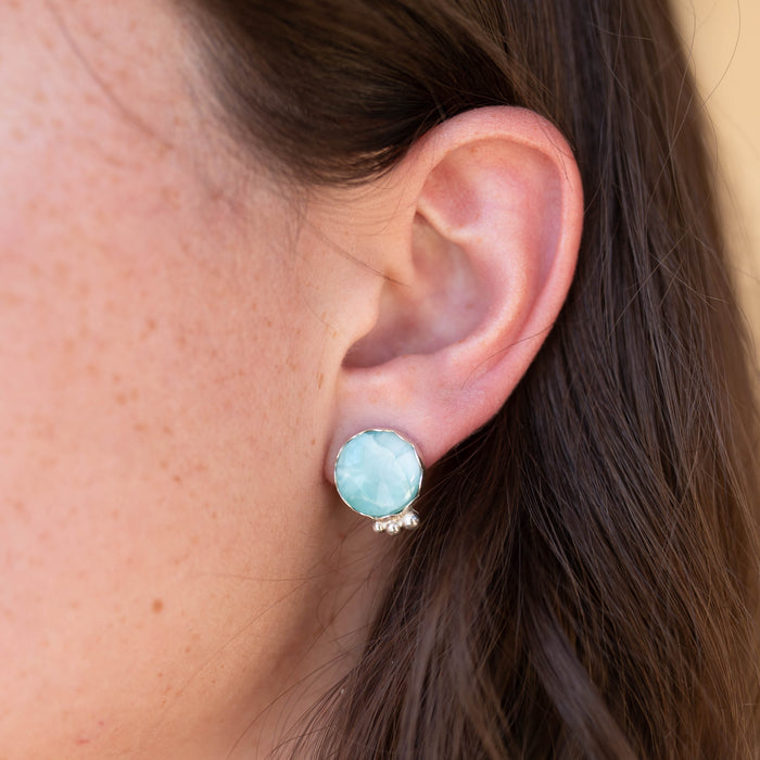 Saltwater Sky Studs