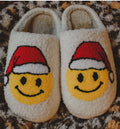 Santa Happy Face Slippers*Final Sale