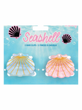 SHELL HAIR CLIPS
