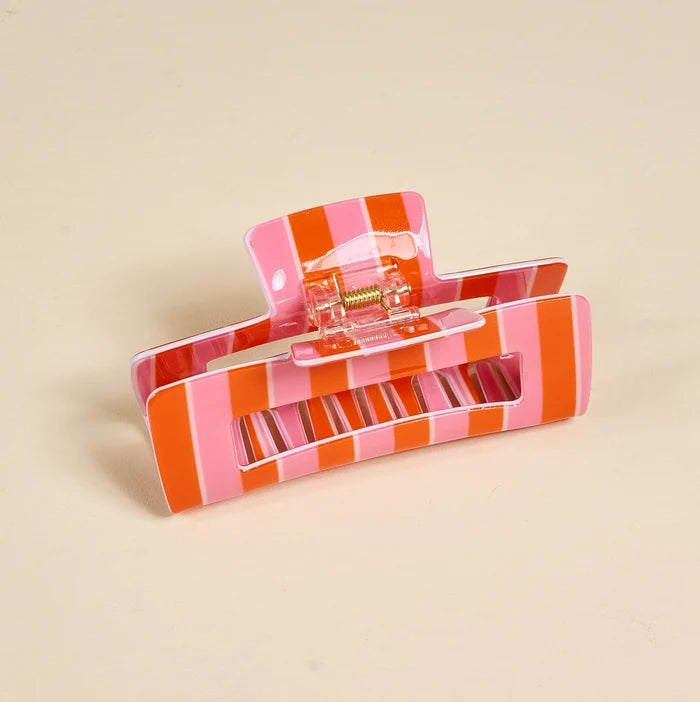 Sicily Stripes Claw Clip