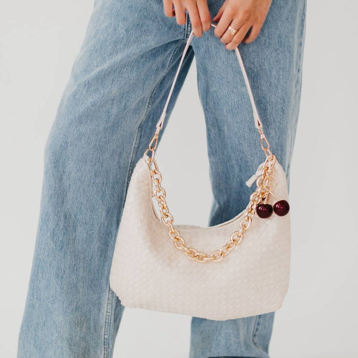 Sienna Slouchy Woven Shoulder Bag