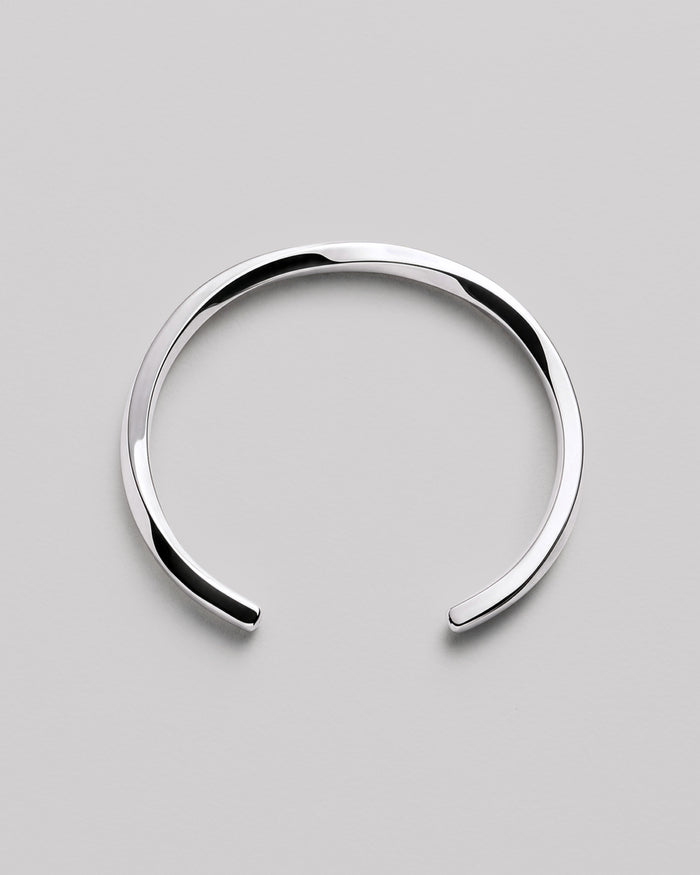 Silver bangle SPIN