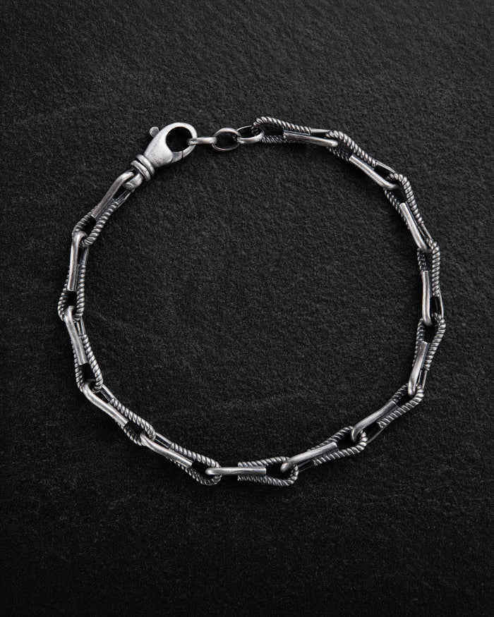 Silver bracelet TENAX
