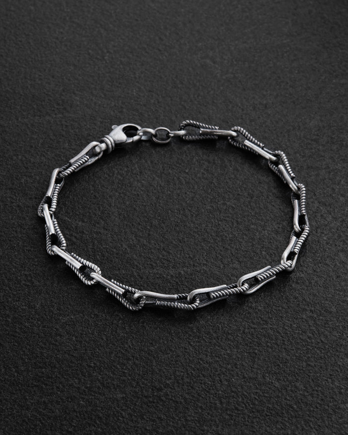 Silver bracelet TENAX