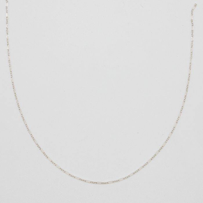 Silver Dot and Dash Necklace Chain