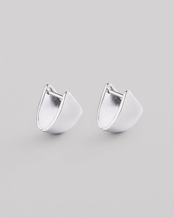 Silver earrings ALLURE