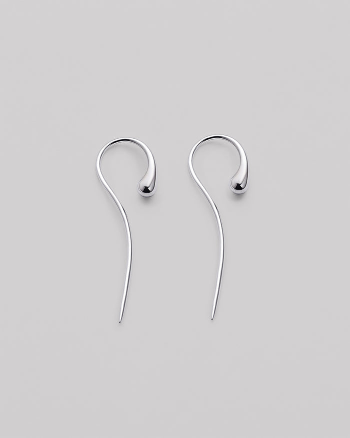 Silver earrings ALMA