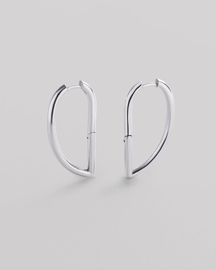 Silver earrings DEMI