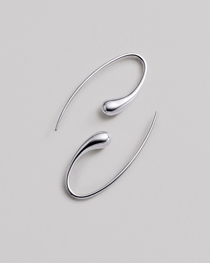 Silver earrings DROP