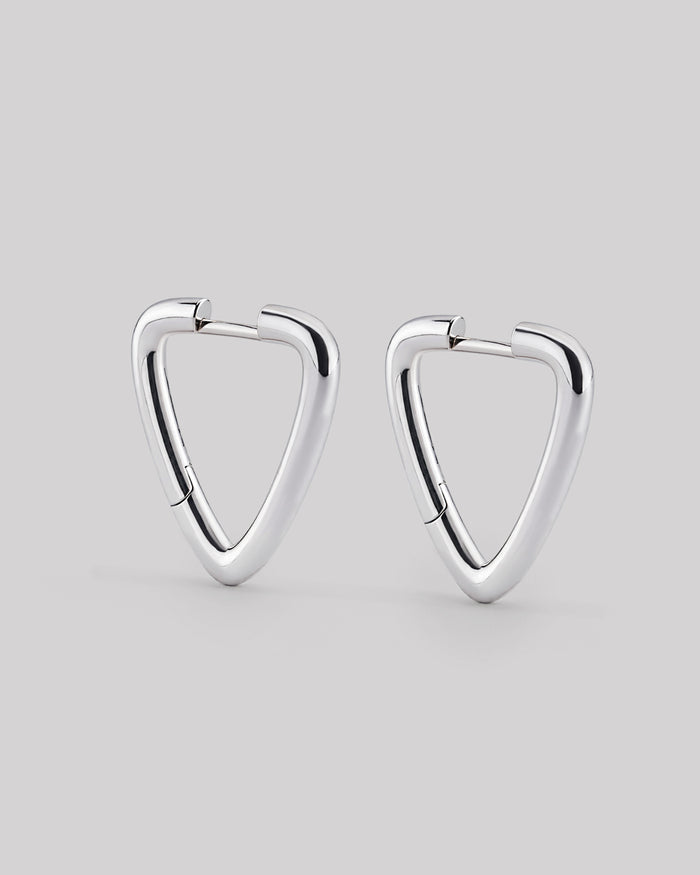 Silver earrings ÉLAN
